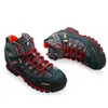 Açık Ayakkabı Sandalet Orijinal Deri Erkek Yürüyüş Ayakkabıları Erkek Yüksek Top Su Geçirmez Dağ Spor Ayakkabıları Açık Tırmanış Spor Ayakkabıları Erkek Off-Road Botları YQ240301