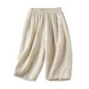 Shorts pour femmes femme vêtements décontracté solide taille élastique réglable sept points longueur pantalon poche conception confortable femmes pantalon court