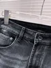 Jeans para hombre Diseñadores Jeans Jeans negros Pantalones de diseñador Moda V Letra Imprimir Gráfico Pantalones simples Casual Suelto Slim Fit Proceso de lavado pesado Elegante Gris L VVV