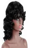 Синтетические парики Isaic Короткие волосы афро вьющиеся с челкой для чернокожих женщин Ombre Glueless Косплей Высокая температура7690791