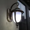 Wall Lamp Vintage Bedroom Clear Glass Light Europe Kirsite Hallway Gallery Bathroom Contracted