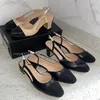 Chan C Paris Women Sandals Slingbacks Sandals Projektanci Balet Flats Sukienka Buty ślubne Buty wiosenne letnie mokręsa baletowce Sandały Sandały Wysokie obcasy