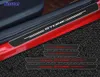 4 шт., наклейка на порог автомобиля из углеродного волокна GT GTLINE для Kia Stonic, автоаксессуары4688324