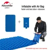 Materac kempingowy Ultralight Double Air Mattress Outdoor Składane łóżko łóżka do spania w podróży samochodem nadmuchiwany materac240227