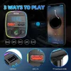 New FM Transmitter Bluetooth Hands-Free Mp3 Player Pd P10 Charge Fast 3.1a ملحقات مزدوجة USB شحن Car Z5V1