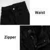 Shorts skinny jeans mulheres sólidas preto slim fit unisex chic cintura alta verão allmatch ciclismo calcula