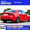 Biltillbehör Taillight Assembly Brake Reverse Running Lights For Lexus IS250 IS300 IS350 13-20 LED TAIK LIGHT STREAMER TURS Signal