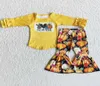 Mode Kinder Kleidung Herbst Sets Halloween Kleinkind Baby Mädchen Designer Kleidung Kürbis Boutique Kinder Outfits Ganze Lange Sle4708965