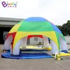 wholesale Tente gonflable personnalisée dôme de tente arc-en-ciel 10x10x4.5mH (33x33x15ft) / gazebo de jardin géant soufflé à l'air jouets sports