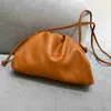 Borse Cluth in pelle Borsa a marsupio Botteg Veneta Borsa a tracolla in vera pelle con strato superiore in pelle bovina fatta a mano Stile foresta Borsa a tracolla da donna casual Borsa a tracolla da donna Clohave logo HBJQ