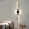 Lampada da parete Lampada da parete moderna a LED per soggiorno Sfondo Camera da letto Comodino Corridoio Riparo della parete Luce Decorazione domestica per interni Apparecchio di illuminazione