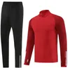 2023 24 tracksuit kit long sleeve training foot jacket Soccer football jersey men wear Half-zip jackets shooting fan club free shipping