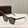 0858 Ronde Zonnebril Zwart/Gradient Rook Lenzen Mannen Vrouwen Zomer Sunnies Sonnenbrille Fashion Shades UV400 Brillen Unisex