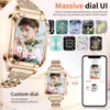 Lige Smart Watch Woman Sport Fies AI Voice Control Full Touch Bracelet Bluetooth Call Fashion Ladies SmartWatch用防水