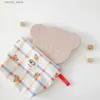 Luiertassen Koreaanse Baby Luiertas Canvas Mama Make-Up Tas Canvas Pasgeboren Baby Fles Zakken Reizen Wandelwagen OpbergzakkenL240305