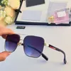 Designer-Sonnenbrille für Damen und Herren, umgekehrtes Dreieck, Glaslinse, Trend der Fashion Week, hochwertige Version Pr007