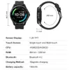 IE20 Smart Watch Wireless Charging Smartwatch BT Anrufe Uhren Männer Frauen Fiess Armband Herzfrequenz, Blutsauerstoffüberwachung