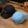 Ballkappen hochwertige Denim Baseball -Mütze Männer Frauen Jeans Snapback Casquette Plain Bone Hut Gorras lässige leere Papa Männliche Hüte