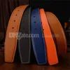 Fashion Casual Designer Belt Wholesale High Quality Mens Womens Belts Suit 2 Metal Smooth Buckle Leather Width 3.6cm Classic Letters with Box