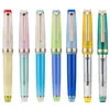 Jinhao 82 Penna stilografica Personalizzata Mista Macaron Colore Acrilico EFFMBent Pennino Dorato con Scrittura Convertitore 240219