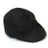 Berets Men Wysokiej jakości kapelusz w paski Ivy Sboy Flat Cap Menter Male Beret