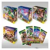 Vente en gros 360pcs Jeux de cartes Collections de divertissement Jeu de société Cartes de combat Elf Anglais Français Espagnol Collection pour enfants Jouets Drop D Dhx8E