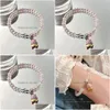 Perlé Strand Mignon Petit Castor Lubby Loopy Bracelet Coréen Niche Conception Chaîne De Clavicule Femmes Personnalisé Drop Livraison Bijoux Dhh2P