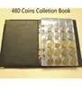 480 Pieces Coins Storage Book Commemorative Coin Collection Album Holders Collection Volume Folder Hold MultiColor Empty Coin C097292001