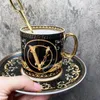 Cups Saucers Luxury Porcelain Coffee And Elegant Tea Cup Set Drink Milk Mug KitchenTableware Gift With Box