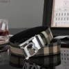 أحزمة الحزام الحزام التلقائي بوكيل مصمم الشريط الفاخر أحزمة الفضة عرض 3.8 سم الحجم 100-125 سم 240305