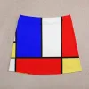 skirt Mod 60s Mondrian Style Mini Skirt summer outfits for women 2023 Women's dress korean style clothes