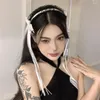 Accessori per capelli Bow Lolita Cosplay Hoop Make Up Maid Korea Banda di testa in stile Banda di pizzo Donne
