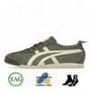 Onitsukass Tiger México 66 Tênis de estilo de vida Mulheres Homens Designers Sapatos casuais Preto Branco Azul Bétula Verde Vermelho Amarelo Amarelo Bege Baixo Prata Off Fashion Trainers