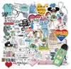 50PCS Verpleegster Arts Stickers Internationale Nurses039 Dag Stickers Pack voor Laptop Skateboard Motorfiets Decals2242250