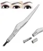 Whole Tattoo Pen Manual Eyebrow Microblading Permanent Makeup Machine Pencil Unique Design Transparent Handle Body Art Tools7608818