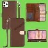 Fashion Telefone Case na iPhone 14 Pro Max plus 13 13pro 13promax 12 12Pro 12PROMAX 11 XSMAX Shell Leather Card Pack7694324