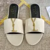 10A Designer Slipper Luxury Sandale Brand Outdoor Slide Fashion Lady Shoe For Women Mens Slider Slip-On YS Leather Crocodile Ladies Slipers Casual Woman Sandal