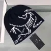 Grotto toque stickad hatt kashmiredesigner kvinnor män mössa fashionabla forntida fågel