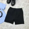 豪華なベビートラックスーツキッズ半袖スーツサイズ110-160 cm夏のツーピースセット刺繍ボーダーレターTシャツとショートパンツ