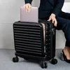 Suitcases Women Rolling Luggage Travel Suitcase Case With Laptop Bag Men Spinner Wheel Trolley PC Box 18'' Carry On