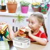 Servies Lunchbox Container Draagbaar Voor Kinderen Kinderen Outdoor Camping Picknick Salade Fruit