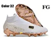 Presentpåse Mens High Ankle Football Boots Phantom GX Elite Link FG Firm Ground Cleats Neymar Acc GT 2 Soccer Shoes Tops Outdoor Trainers Botas de Futbol