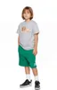 Designer jongens meisjes cartoon beer brief gedrukt T-shirt mode kinderen ronde kraag korte mouw casual tees INS hot kinderen katoenen tops shorts kleding S1144