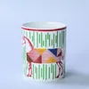 Caneca de porcelana de osso de fábrica com logotipo impresso, presente criativo, escritório, casa, manhã, xícaras de chá