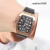 Sıradan Saatler Moda Kol saatleri RM bilek saati RM67-01 Erkek Serisi RM6701 Gül Altın Sınırlı Edition Otomatik Zincirleme Ultra İnce Bilek Saati