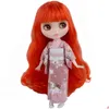 Blythes Doll 16 Joint Body 30cm Blyth Toys Natural Shiny Face With Hands and Diy Fashion Dolls Girl Gift 220707 Drop Delivery DHQDL