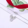 Fashion Brand Designer Grraff Luxury Women's a HighQuality Diamond Lily Flower Bud for Women Versatile Light Small and Minimalist Jewelry White Gold necklace