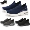 Men Women Classic Running Shoes Comfort Black Gray Gray Navy Blue Gray Mens Trainers Sport Gai Size 39-44 Color42