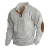 Hot Selling Autumn and Winter New Mens Outdoor Jacket Corduroy Casual stående krage Långärmad tröja
