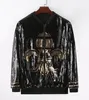 Giacche da donna European American Street Jersey Giacca da donna con paillettes Maniche lunghe Bomber unisex Cerniera Top Capispalla Drop